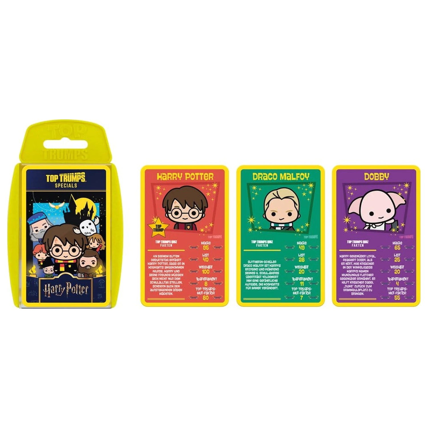 Harry Potter Card Game Top Trumps Chibi Style *German Version* poza produsului