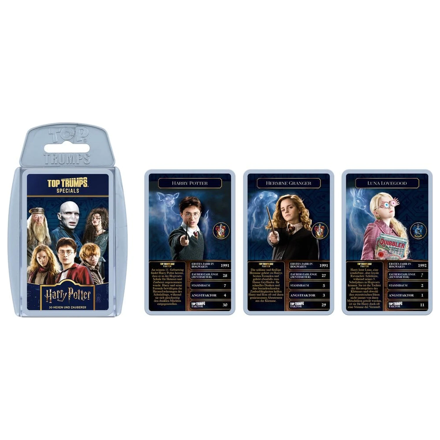 Harry Potter Joc de cărți Top Trumps Witches and Wizards New Version *Versiune Germană* poza produsului