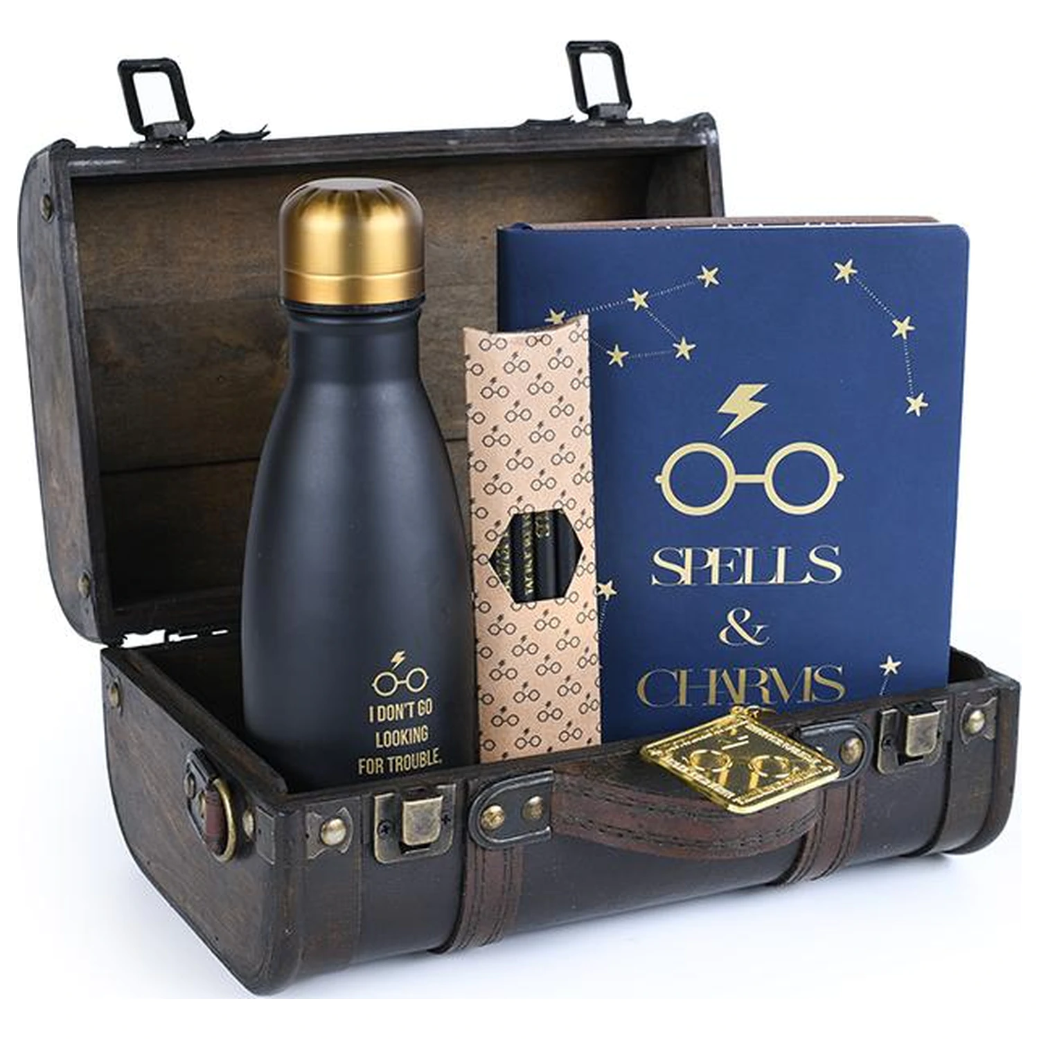 Harry Potter Premium Trunk Set cadou Trouble Finds Me poza produsului