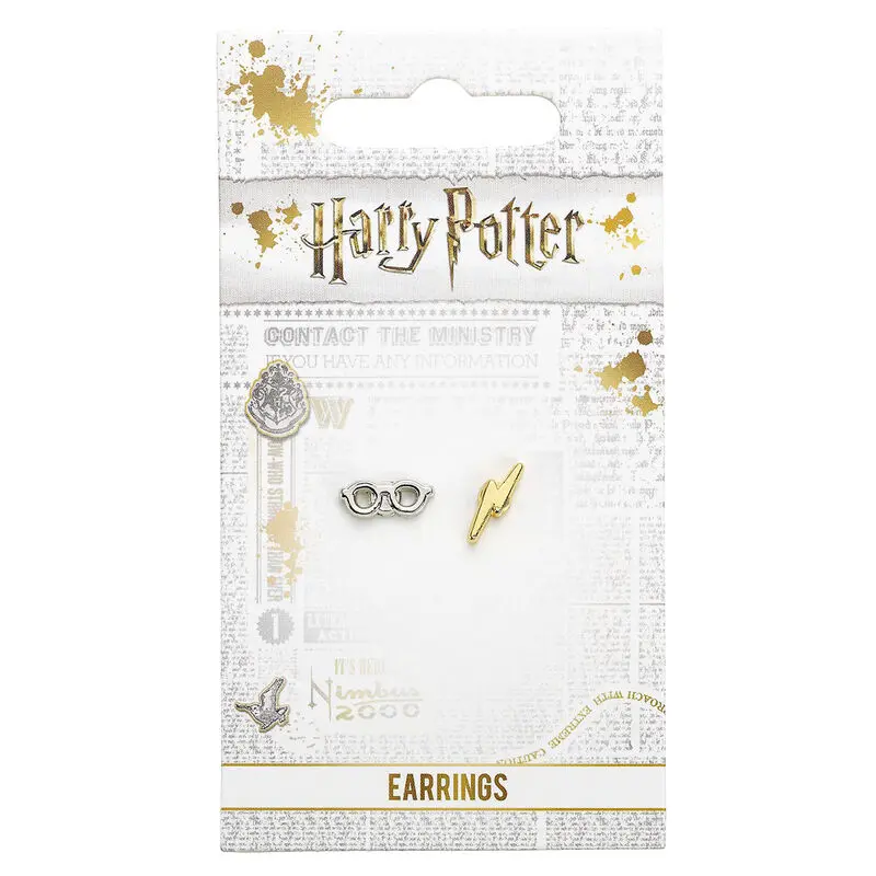 Cercei Harry Potter Lightening Bolt & Glasses poza produsului