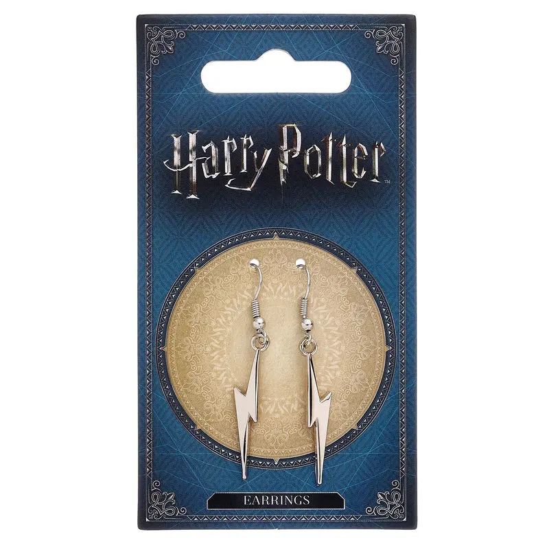 Harry Potter Cercei Lightning Bolt (placati cu argint) poza produsului