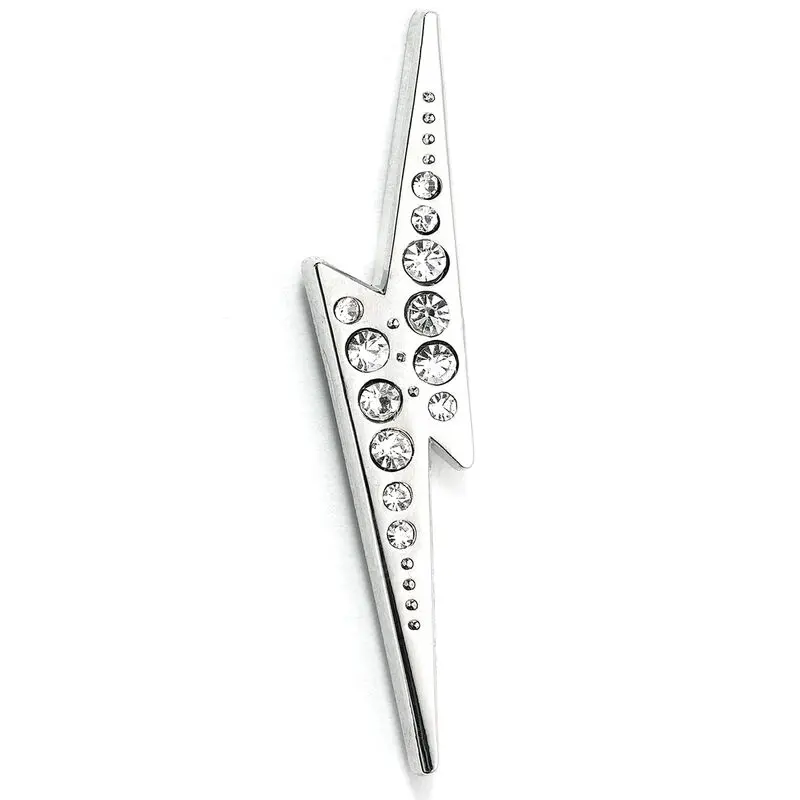 Brosa pin Harry Potter Lightning Bolt cu cristale poza produsului