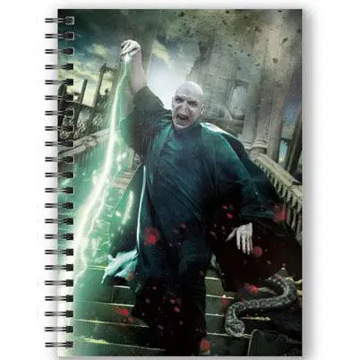 Harry Potter Caiet cu Poster Voldemort cu efect 3D poza produsului