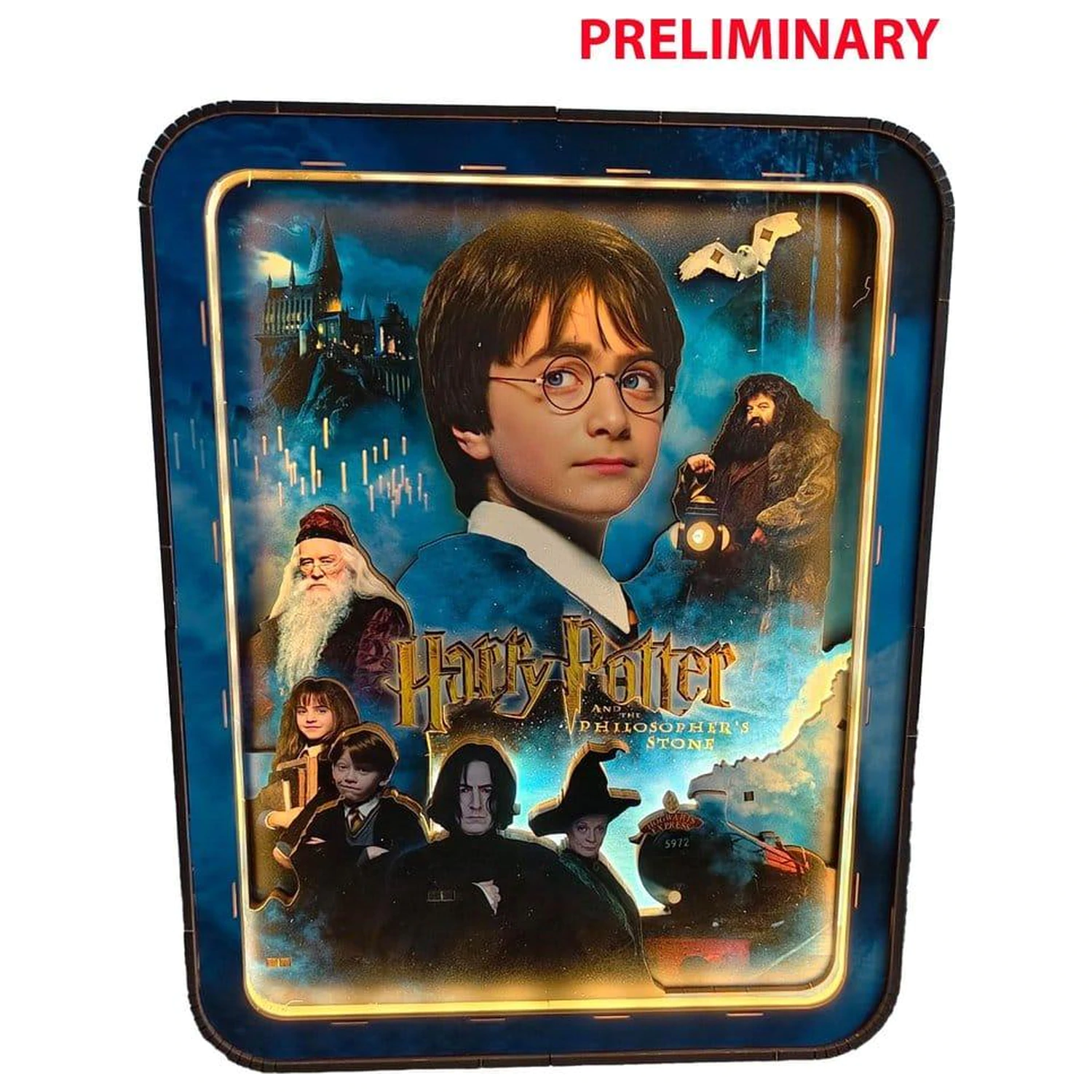 Tablou de perete Harry Potter The Philosopher's Stone xx piese + Lumina LED poza produsului