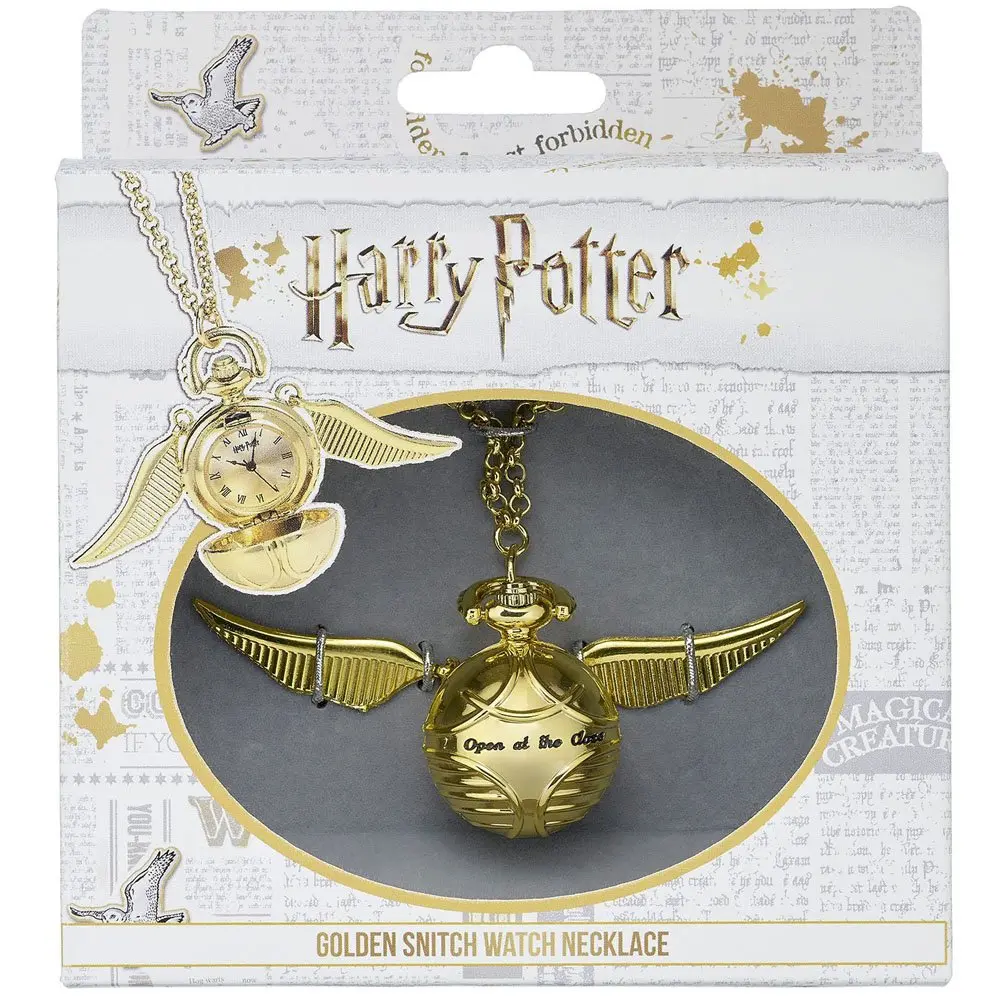 Harry Potter Ceas Colier Golden Snitch (placat cu aur) poza produsului