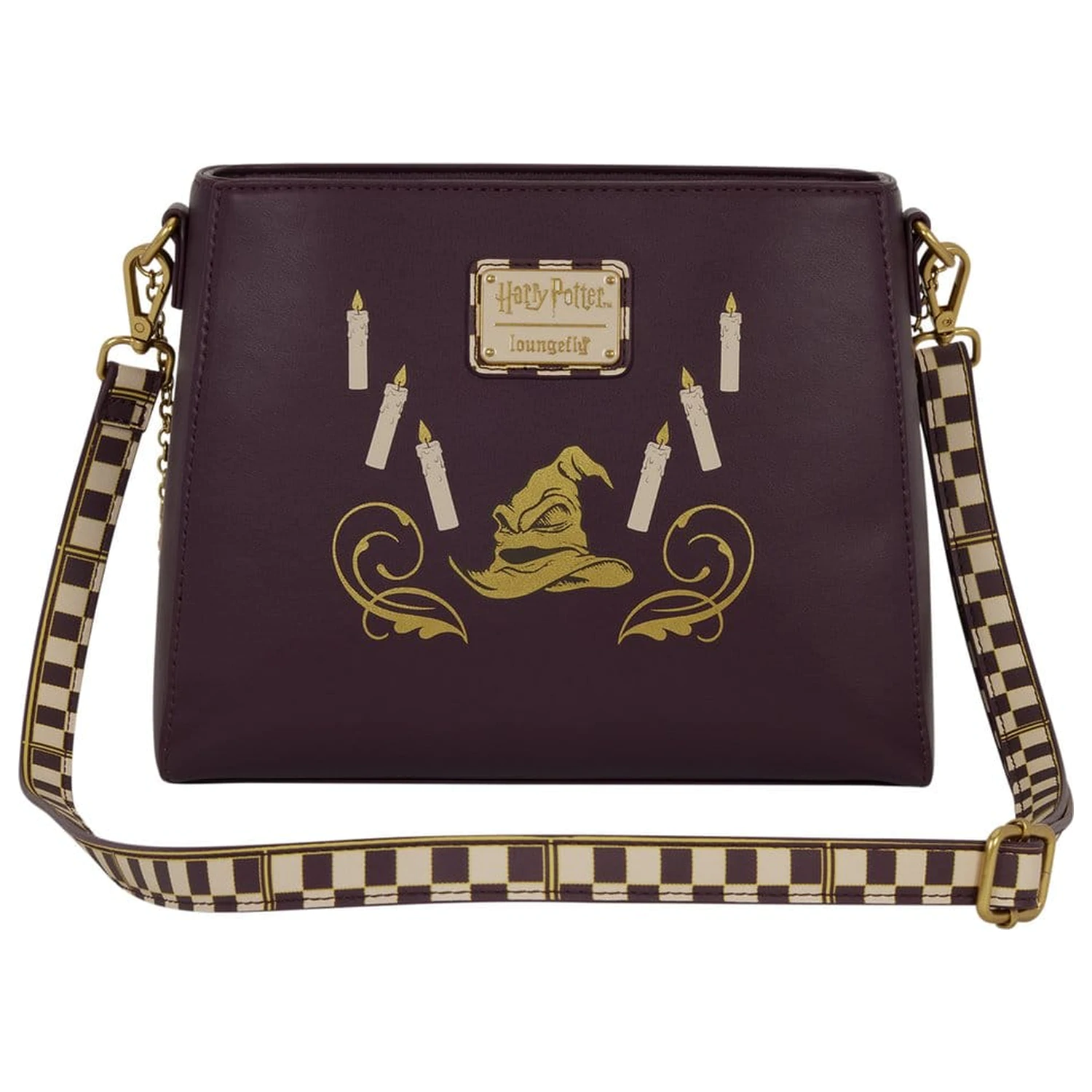 Geanta crossbody Harry Potter by Loungefly Wizard Chess cu piese de joc playable poza produsului