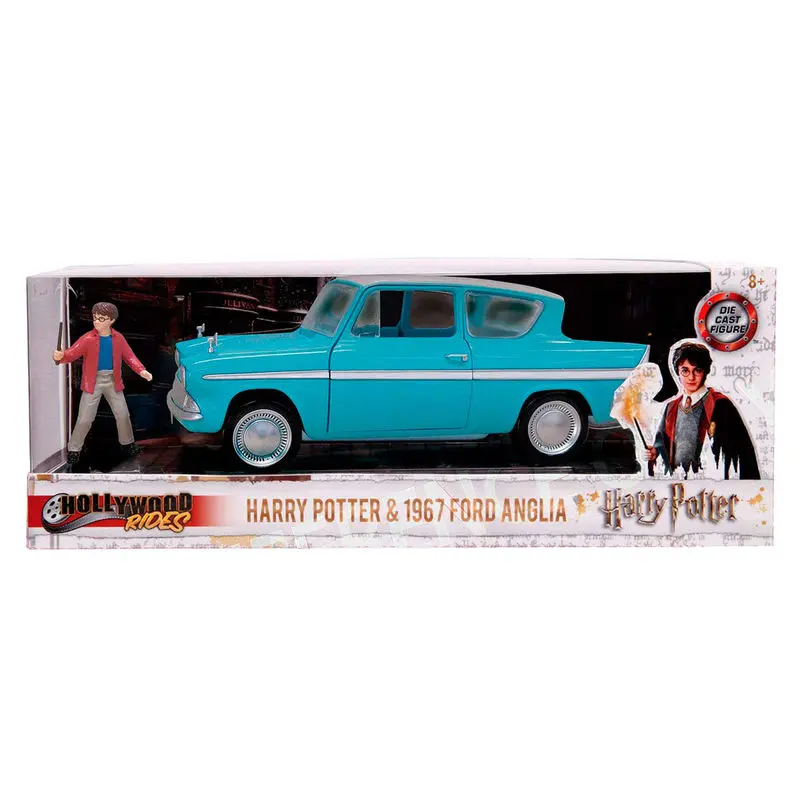 Harry Potter Diecast Model 1/24 Ford Anglia 1959 poza produsului