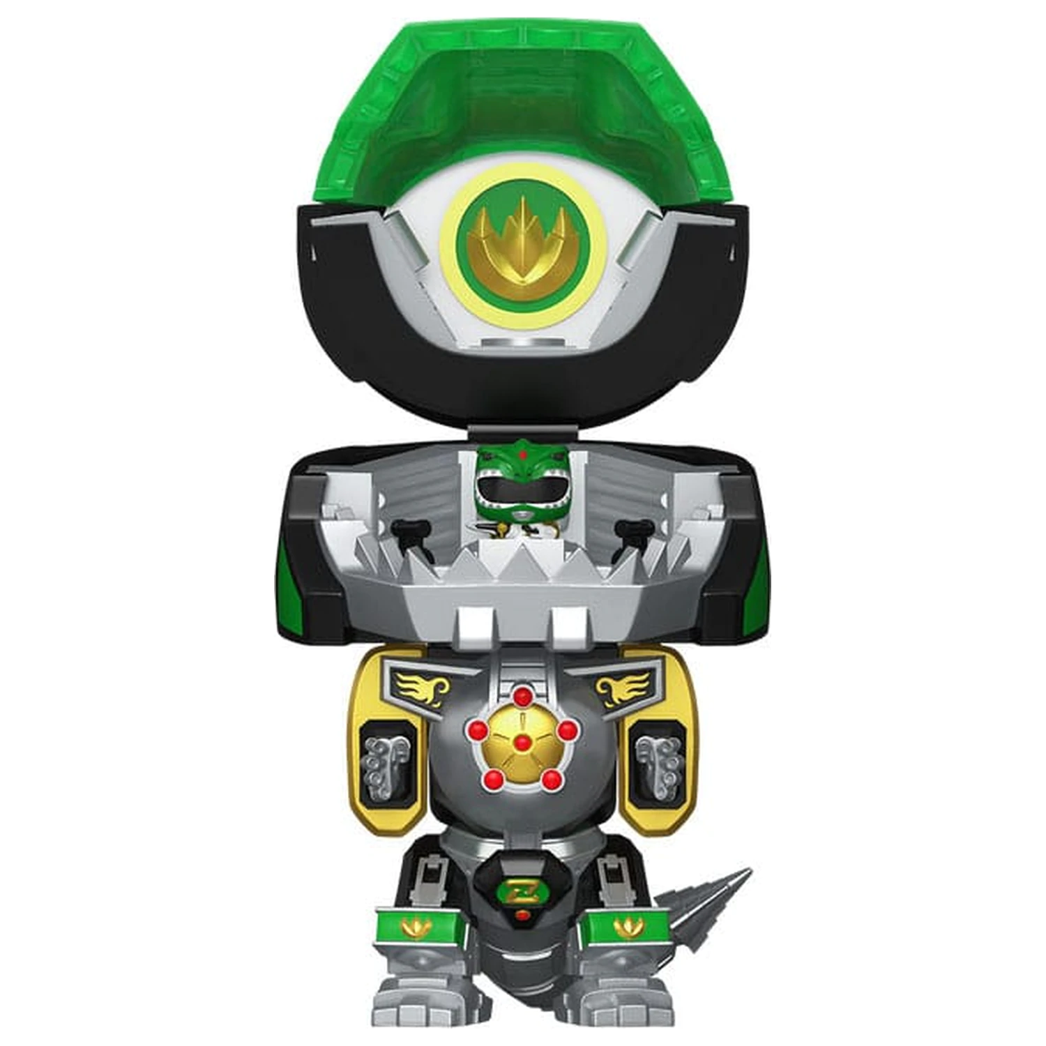 Funko Bitty POP! Bots figurină Power Rangers DragonZord cu Green Ranger poza produsului