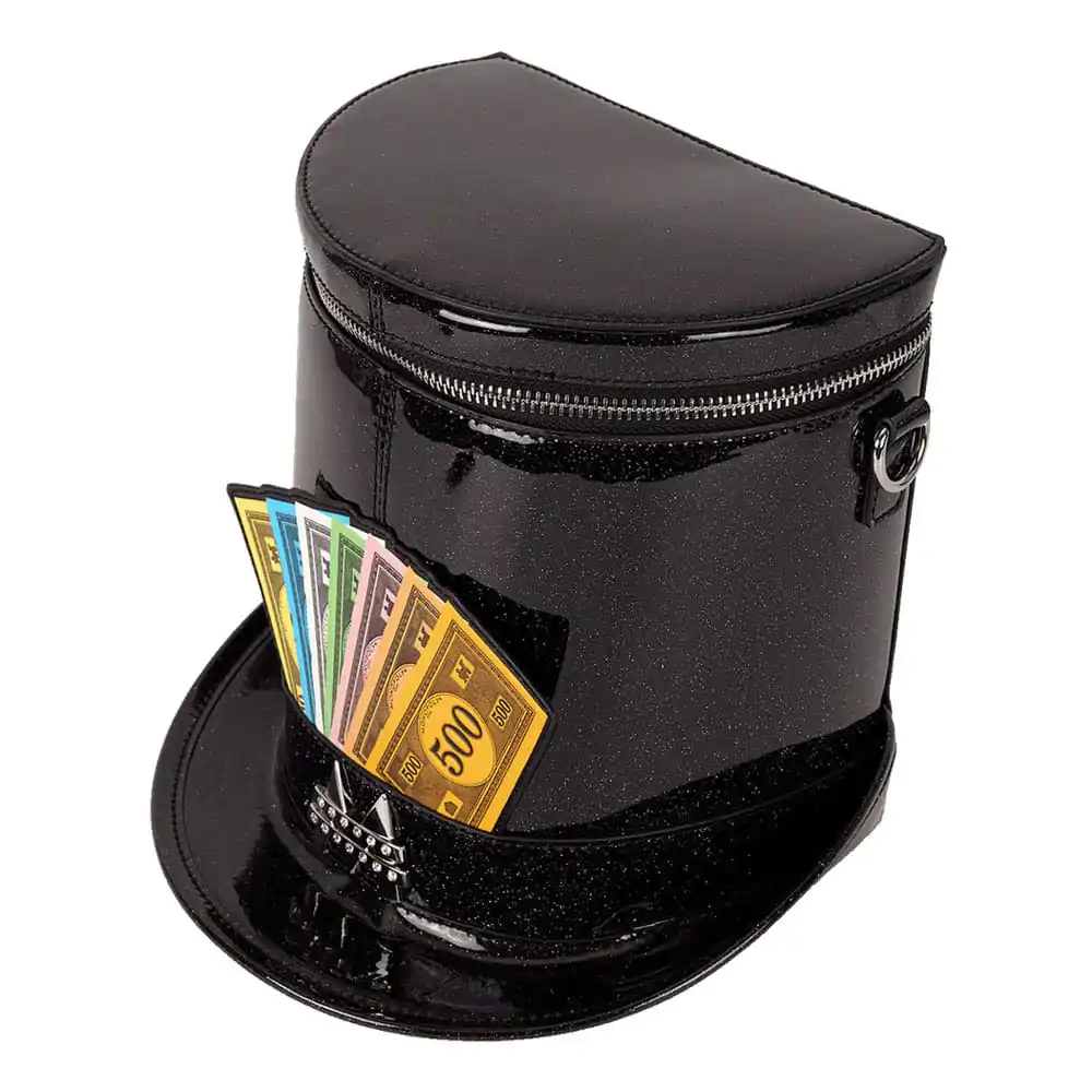Hasbro Crossbody Monopoly Joben cu boruri Top Hat poza produsului