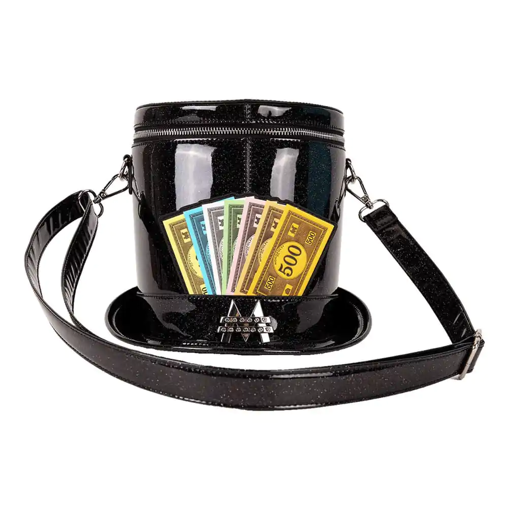 Hasbro Crossbody Monopoly Joben cu boruri Top Hat poza produsului