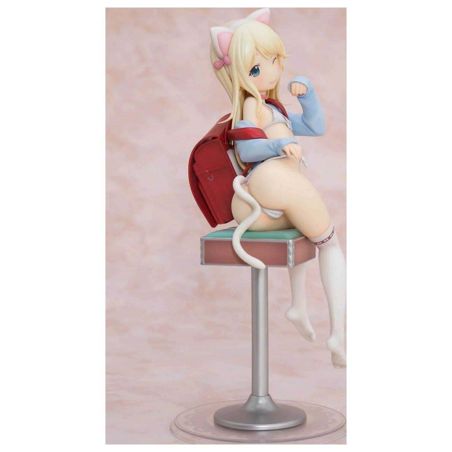 Hatsukoi Ribbon PVC figurina 1/6 Yuu White cat Ver. 25 cm poza produsului