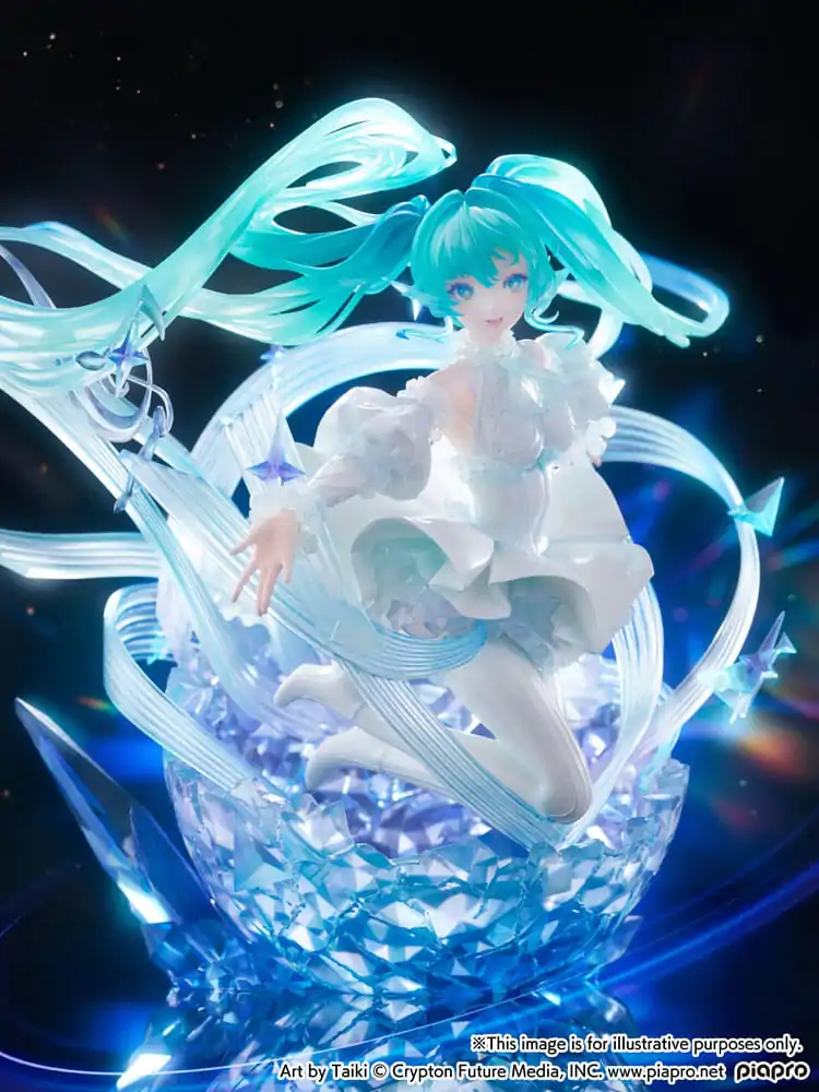 Statueta din PVC Hatsune Miku 1/7 Hatsune Miku - Crystal Dress Ver. 22 cm poza produsului