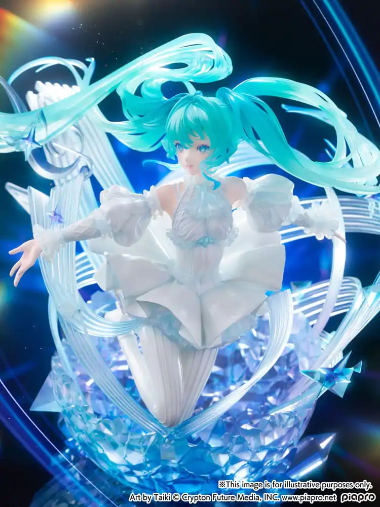 Statueta din PVC Hatsune Miku 1/7 Hatsune Miku - Crystal Dress Ver. 22 cm poza produsului