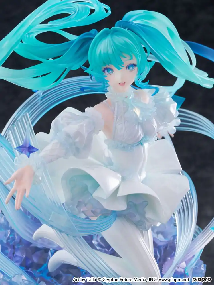 Statueta din PVC Hatsune Miku 1/7 Hatsune Miku - Crystal Dress Ver. 22 cm poza produsului