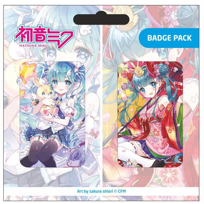 Hatsune Miku Insigne Pin Set de 2 B poza produsului