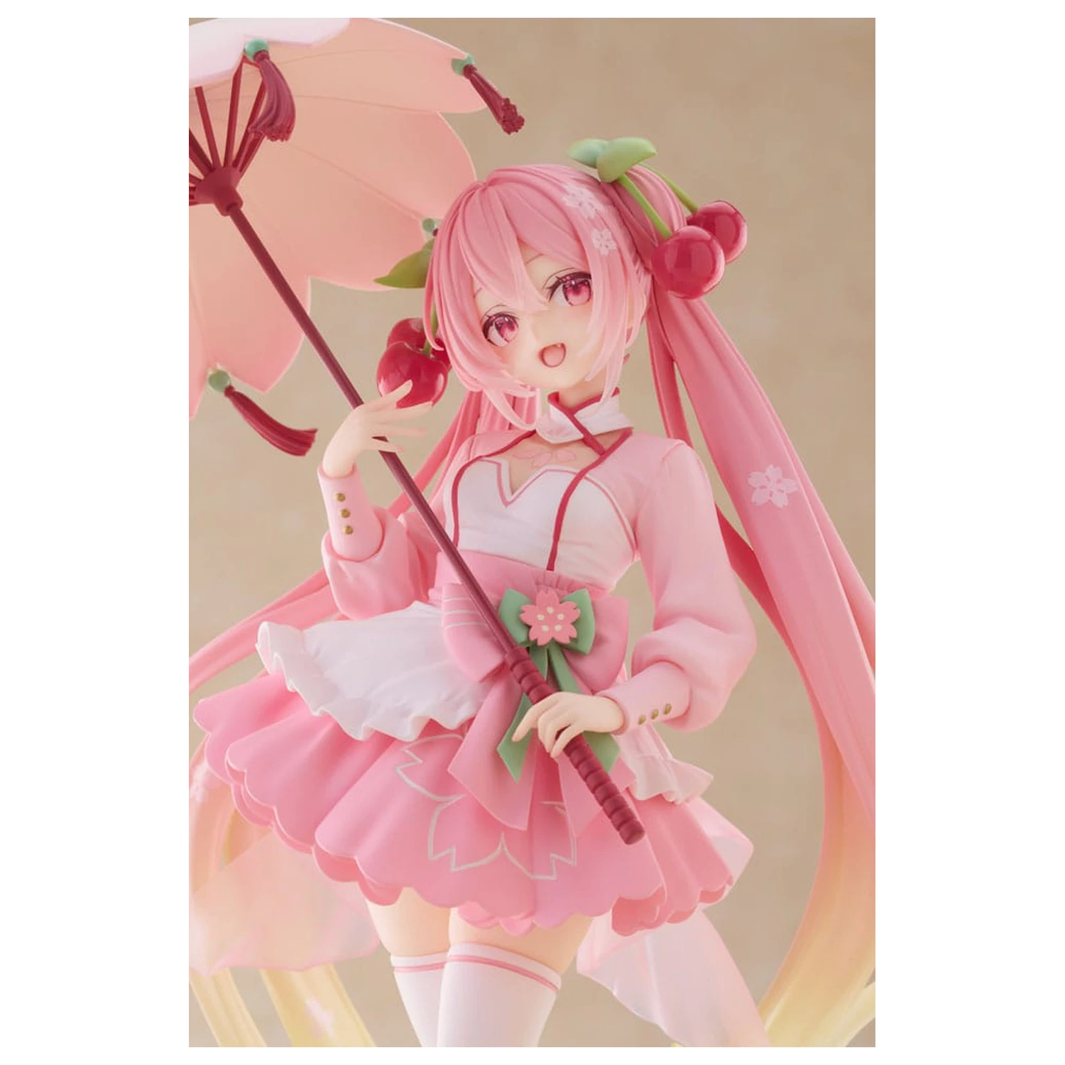 Hatsune Miku AMP PVC Statuie Newley Written Sakura Miku Sakura Dress Ver. 21 cm poza produsului