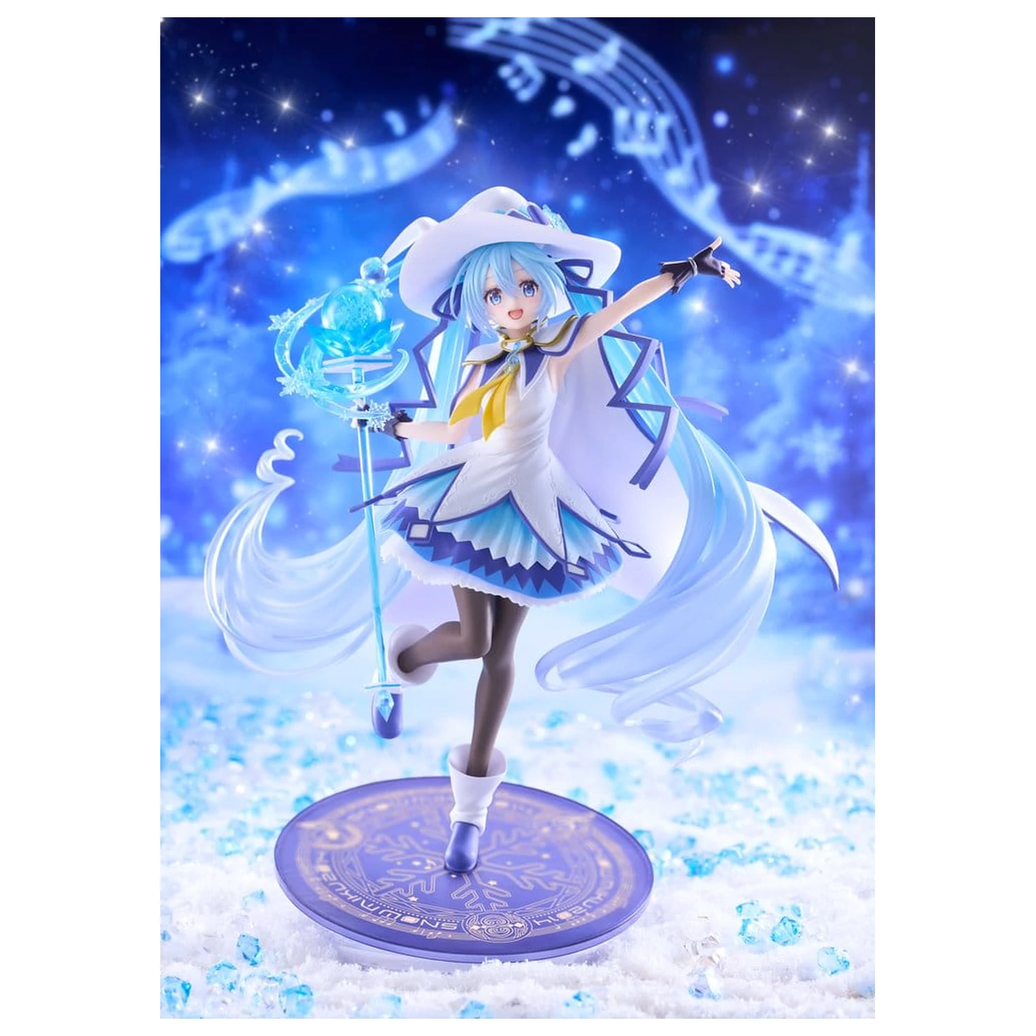 Hatsune Miku AMP+ Figurina PVC Snow Miku All Stars 2014 Ver. 25 cm poza produsului