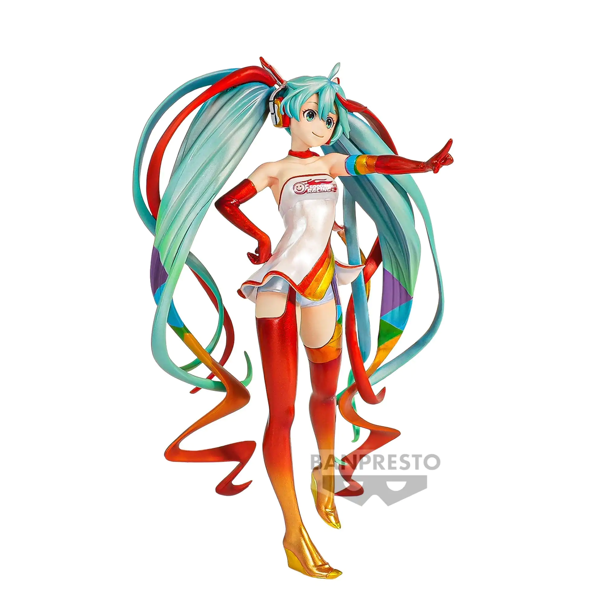 Hatsune Miku Banpresto Chronicle Hatsune Miku Racing 2016 figurină 19cm poza produsului