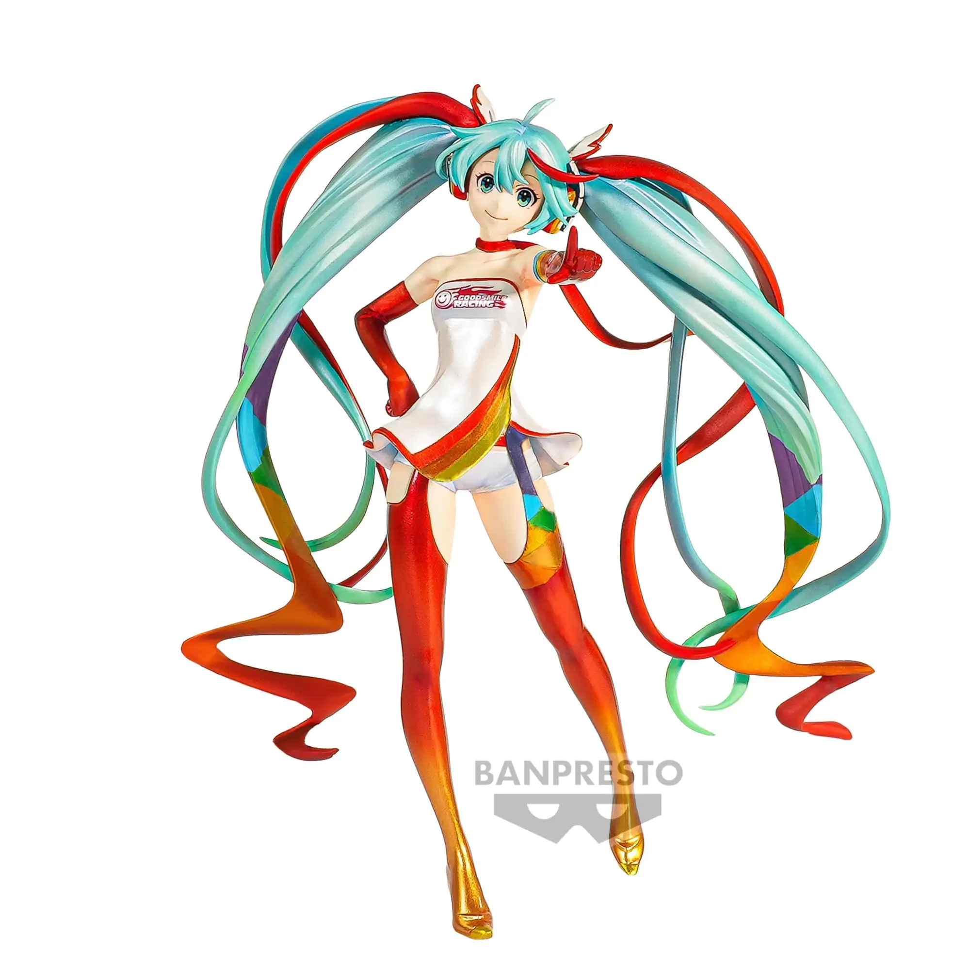 Hatsune Miku Banpresto Chronicle Hatsune Miku Racing 2016 figurină 19cm poza produsului