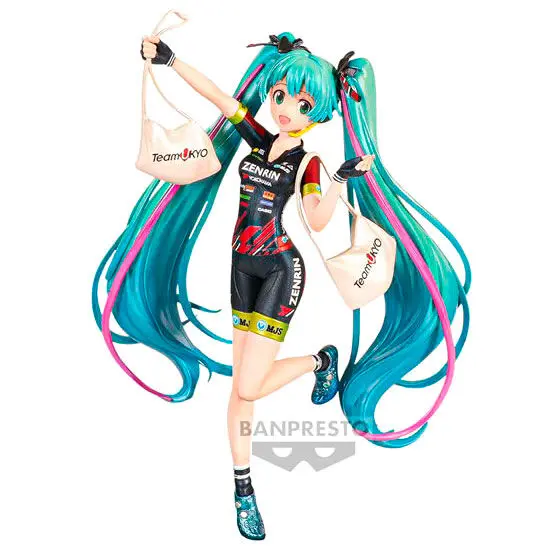 Hatsune Miku Banpresto Chronicle Hatsune Miku Racing 2019 figurină 17cm poza produsului