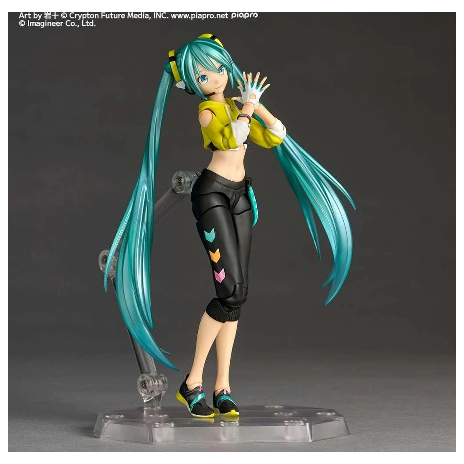Hatsune Miku Boxing Version Figurina Revoltech A.Y. 15cm poza produsului