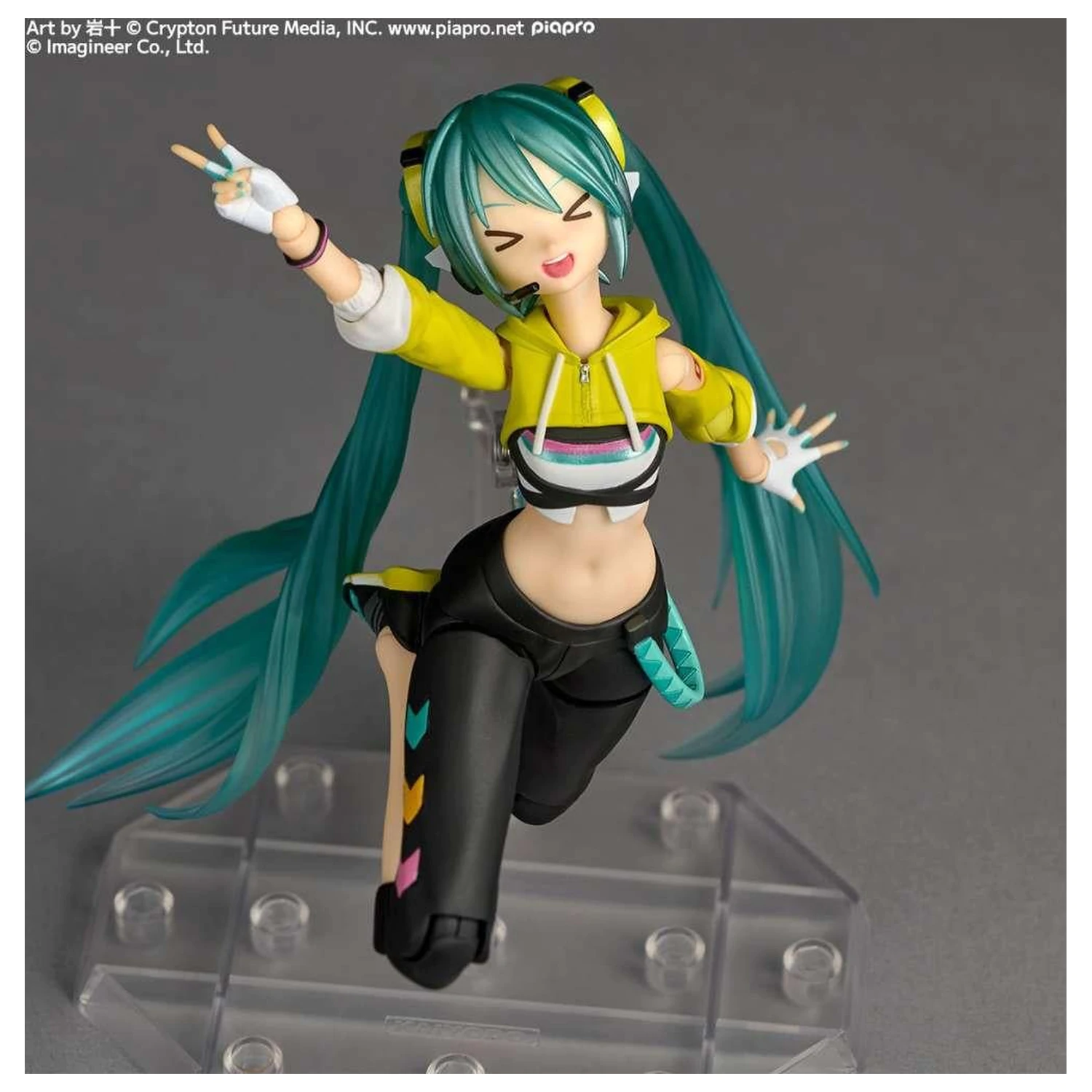 Hatsune Miku Boxing Version Figurina Revoltech A.Y. 15cm poza produsului