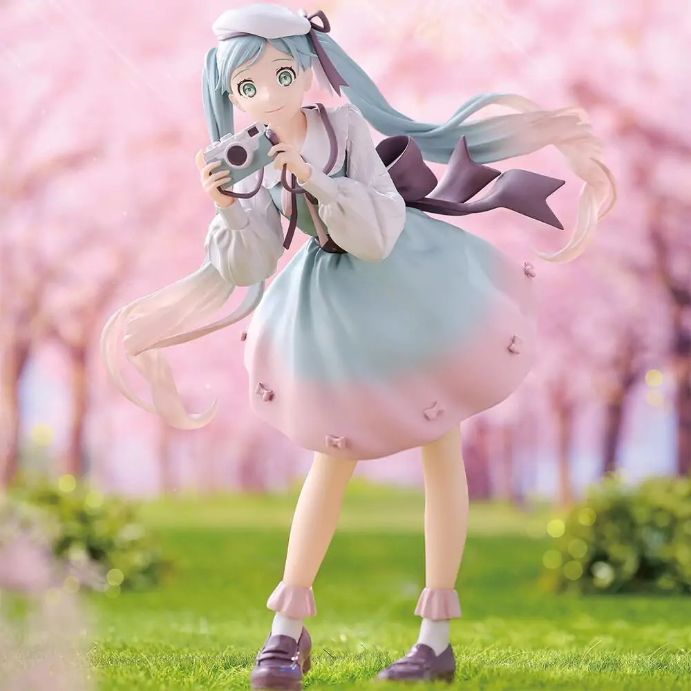 Hatsune Miku Camera Holiday Memories figurină 20cm poza produsului