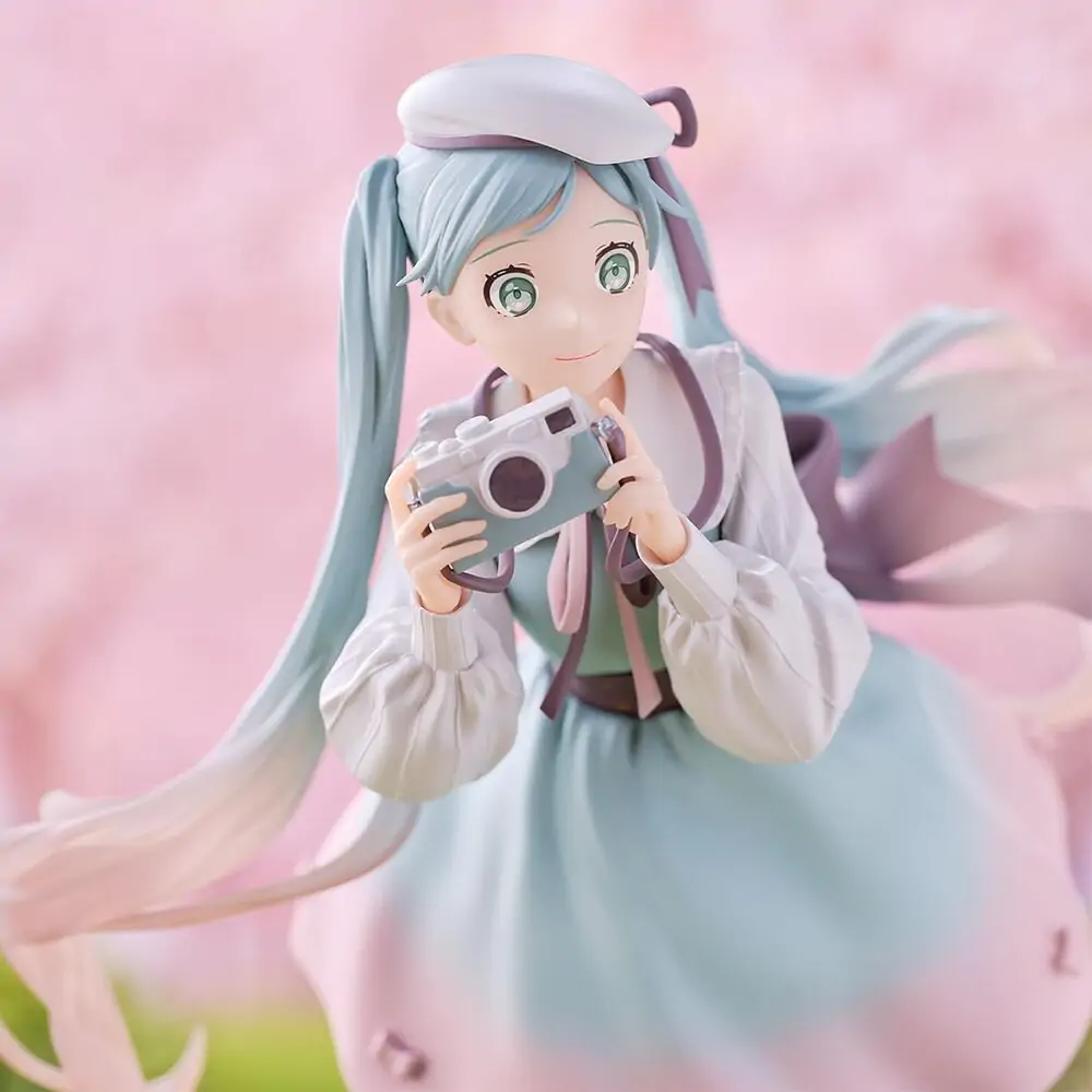 Hatsune Miku Camera Holiday Memories figurină 20cm poza produsului