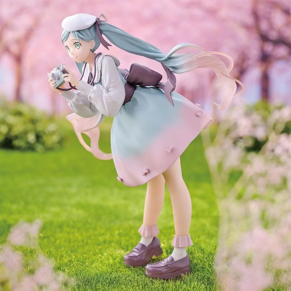 Hatsune Miku Camera Holiday Memories figurină 20cm poza produsului