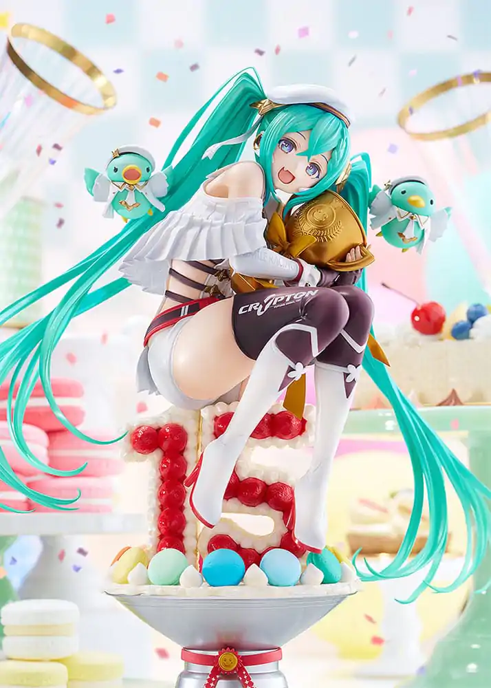 Hatsune Miku Characters statuie PVC 1/6 Racing Miku: 2023 - 15th Anniversary Ver. 26 cm poza produsului