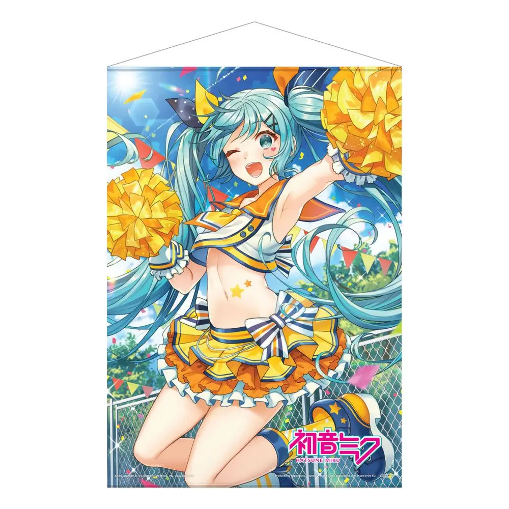 Hatsune Miku Wallscroll Cheerleader (Summer) 50 x 70 cm poza produsului