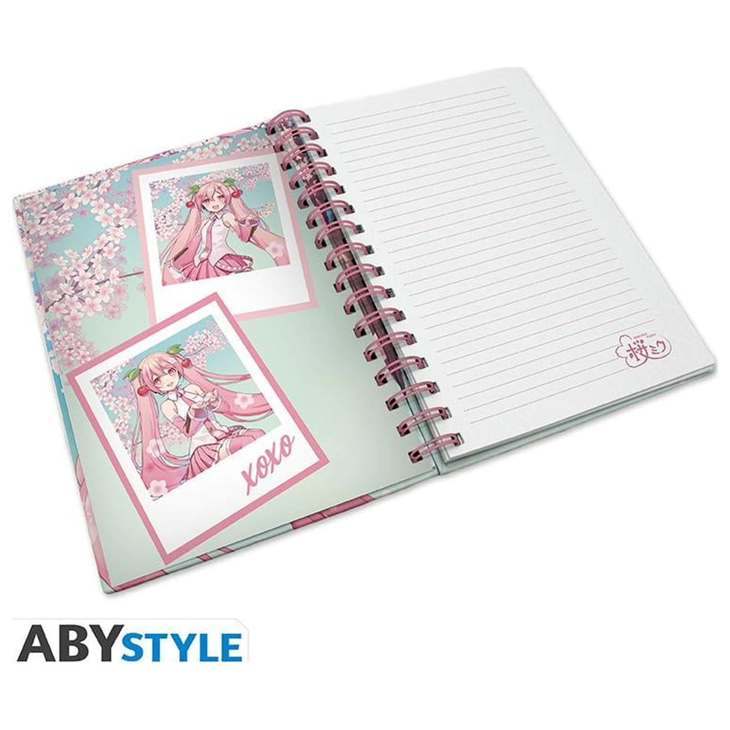 Hatsune Miku Cherry Blossoms Caiet A5 Spiral poza produsului