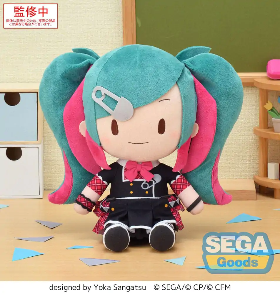 Hatsune Miku: Colorful Stage! Figurina de pluș Classroom SEKAI Miku L 27 cm poza produsului