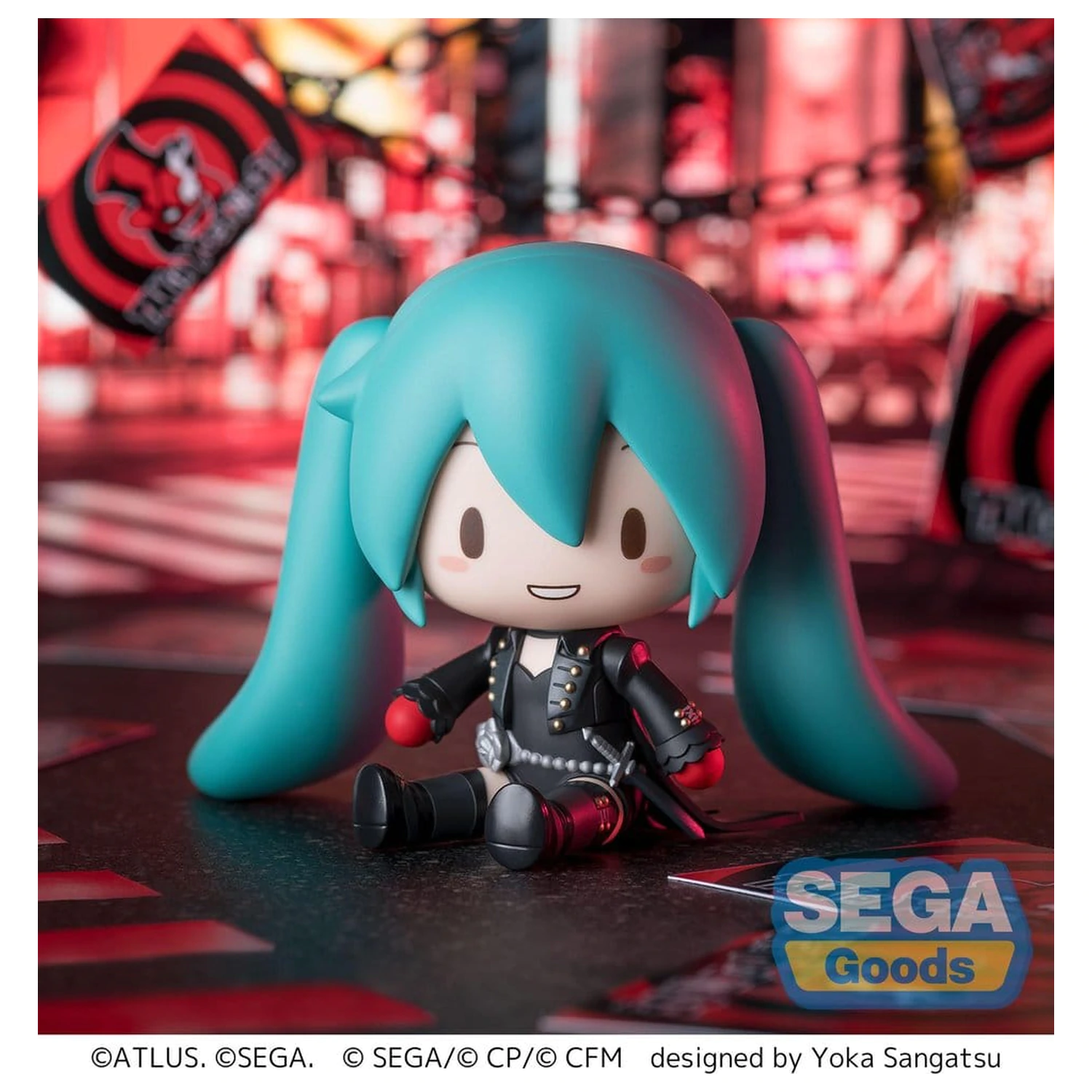 Hatsune Miku: Colorful Stage! Fuwa Petit Mini Figura Hatsune Miku Persona 5 Royal 8 cm poza produsului