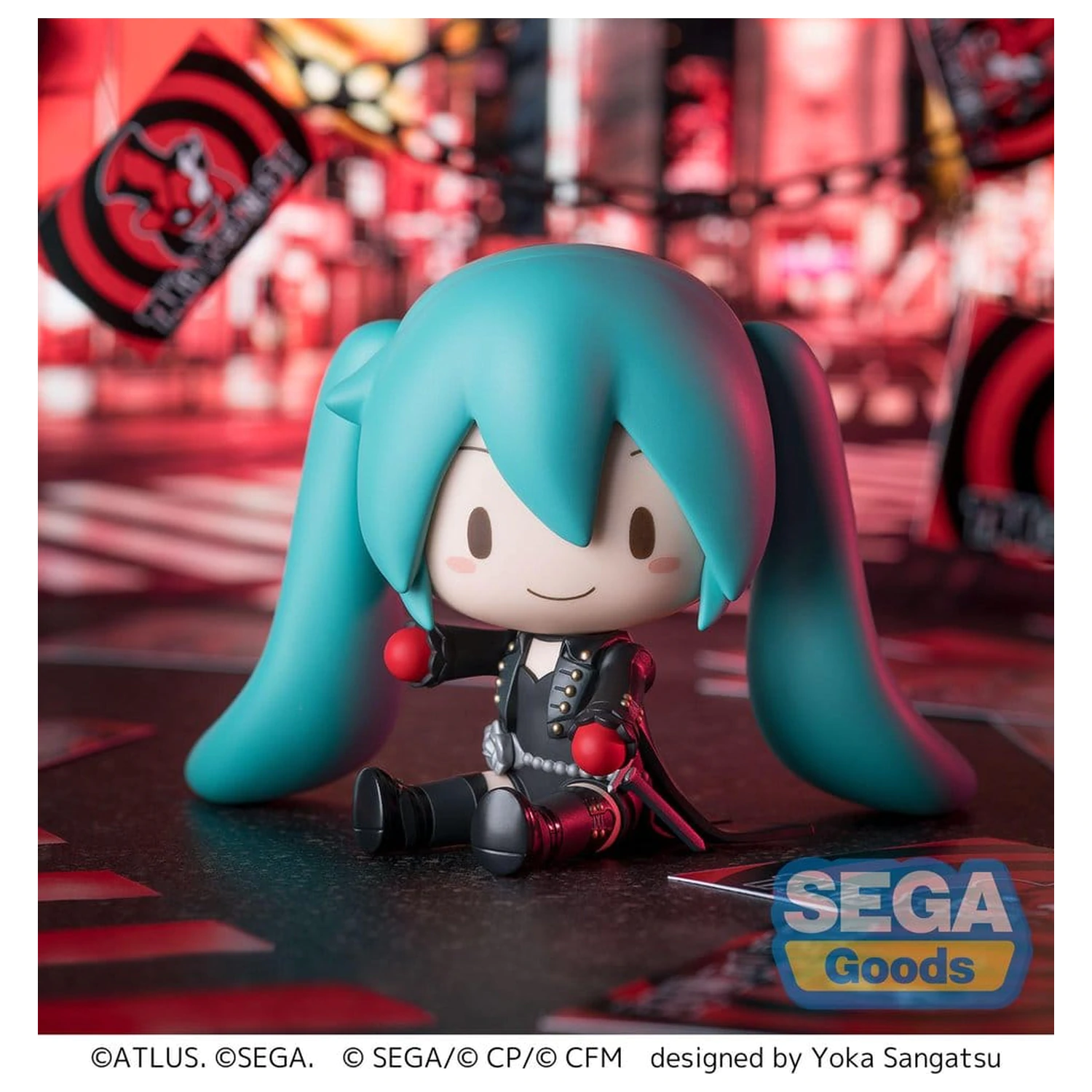Hatsune Miku: Colorful Stage! Fuwa Petit Mini Figura Hatsune Miku Persona 5 Royal 8 cm poza produsului