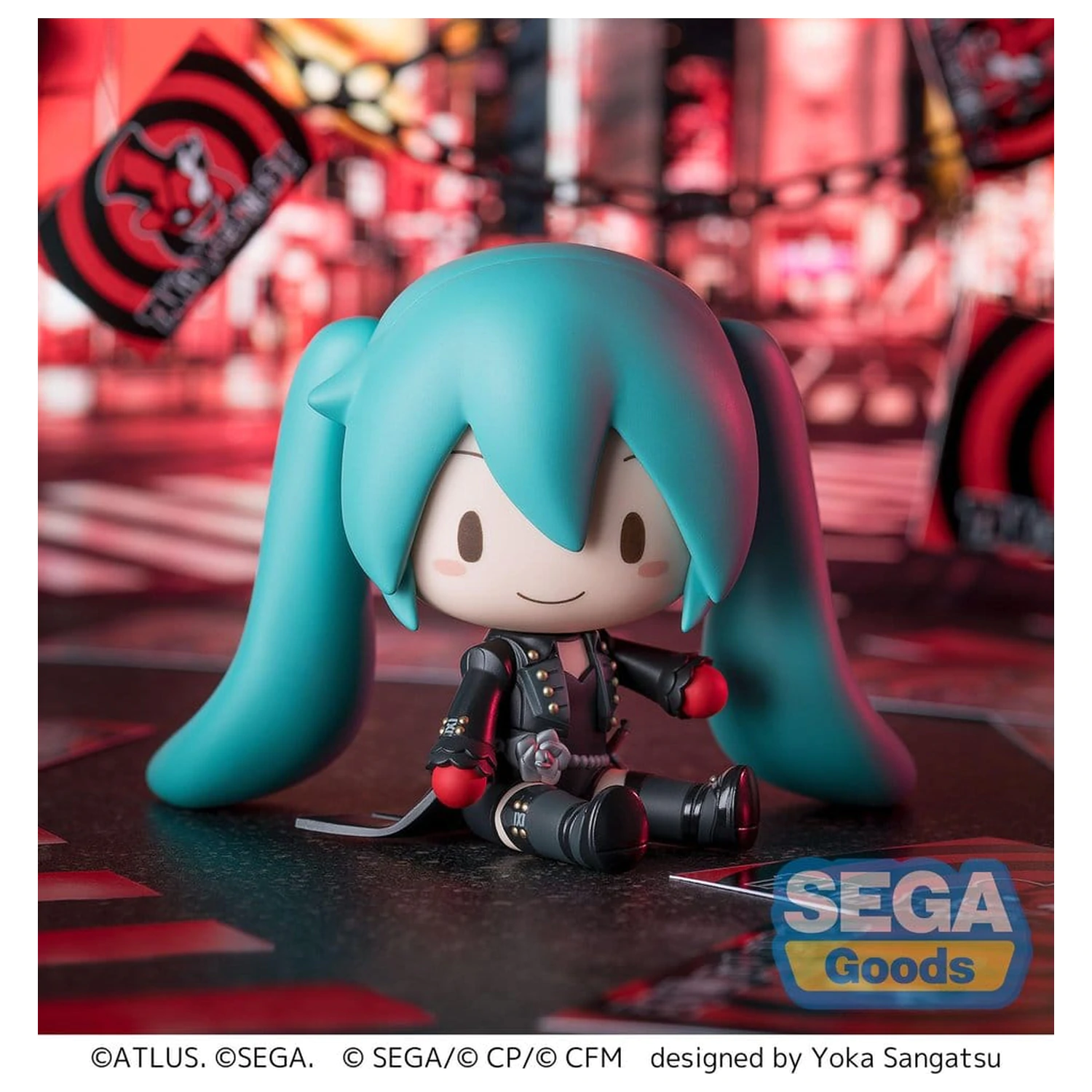 Hatsune Miku: Colorful Stage! Fuwa Petit Mini Figura Hatsune Miku Persona 5 Royal 8 cm poza produsului