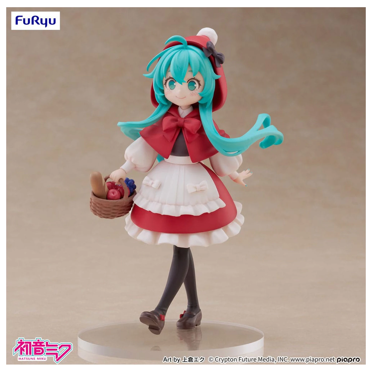Statuie Hatsune Miku Desktop Fairy din PVC Hatsune Miku Little red riding hood Ver. 16 cm poza produsului