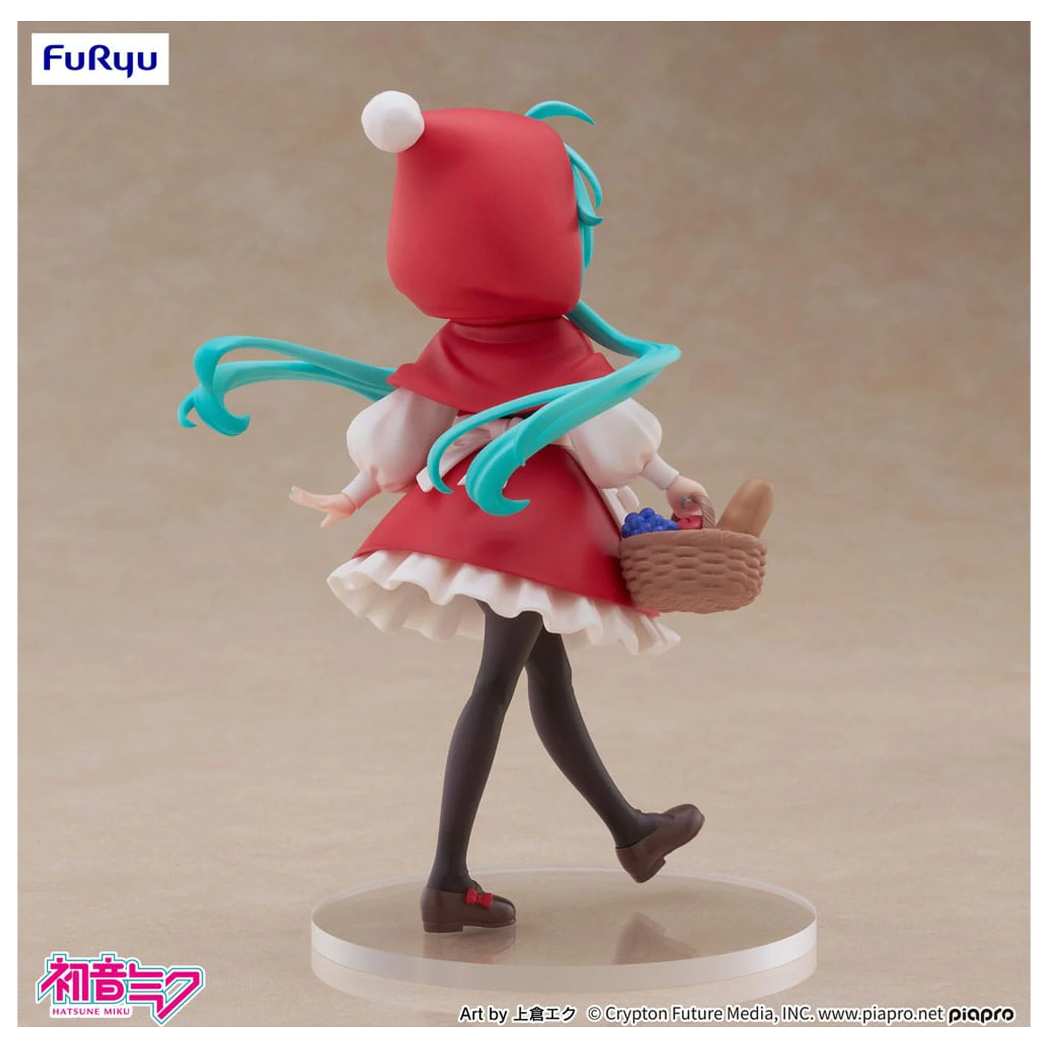 Statuie Hatsune Miku Desktop Fairy din PVC Hatsune Miku Little red riding hood Ver. 16 cm poza produsului