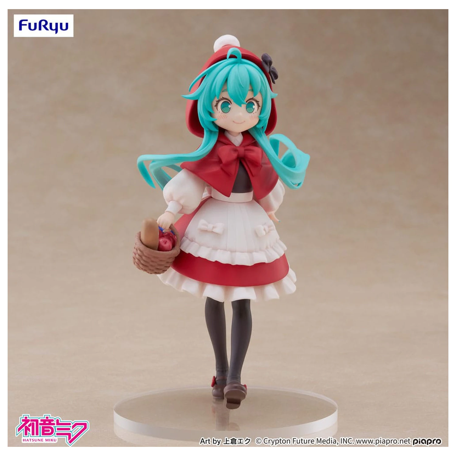Statuie Hatsune Miku Desktop Fairy din PVC Hatsune Miku Little red riding hood Ver. 16 cm poza produsului