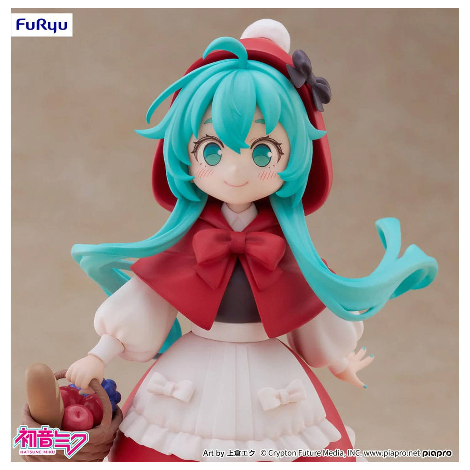 Statuie Hatsune Miku Desktop Fairy din PVC Hatsune Miku Little red riding hood Ver. 16 cm poza produsului