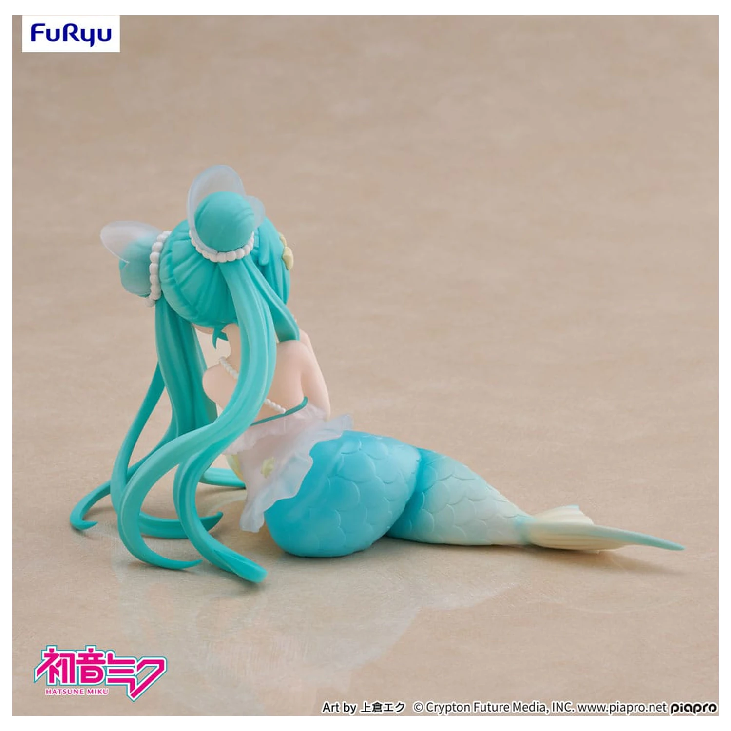 Hatsune Miku Desktop Fairy Statuie PVC Hatsune Miku Mermaid princess Ver. 9 cm poza produsului
