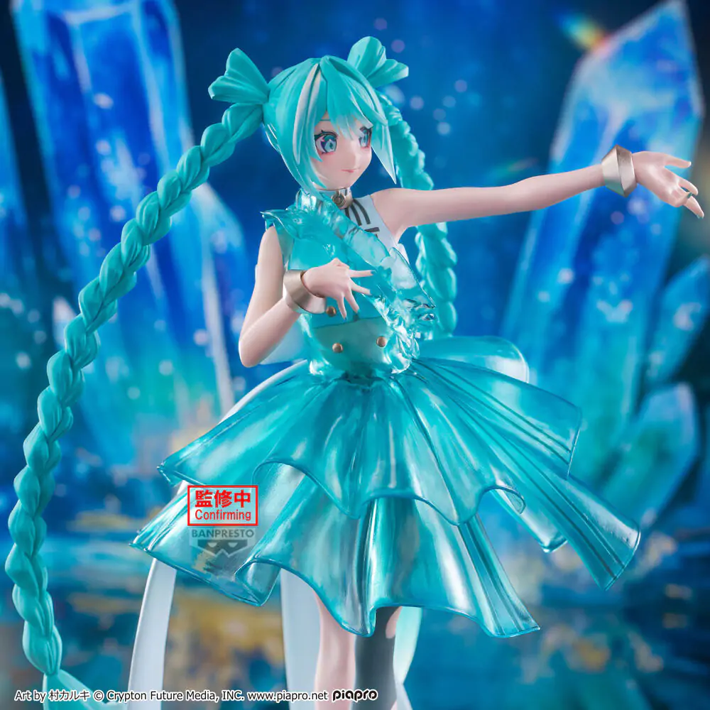 Hatsune Miku EmeraldGem Clearluxe figurină 28cm poza produsului
