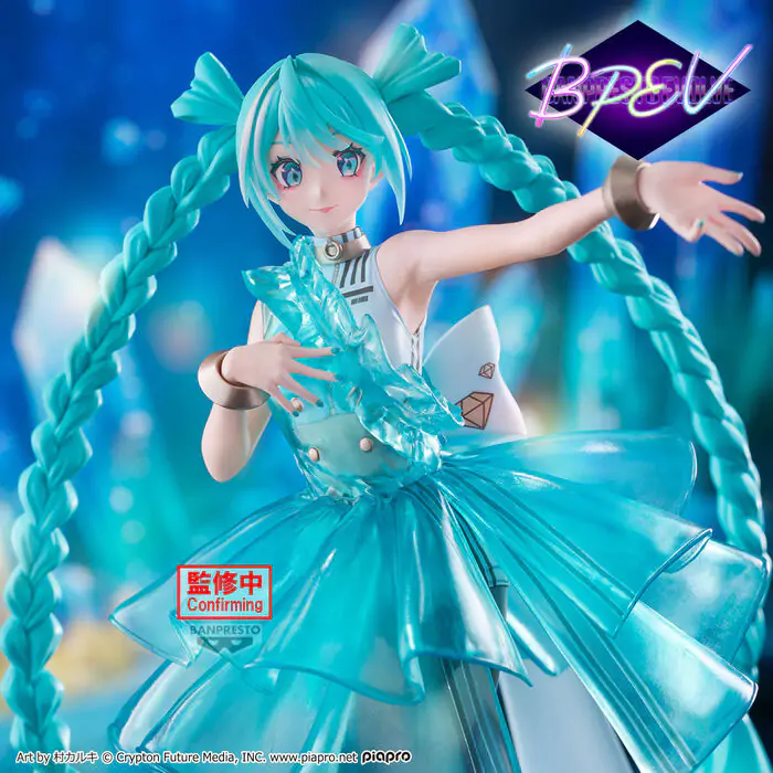Hatsune Miku EmeraldGem Clearluxe figurină 28cm poza produsului