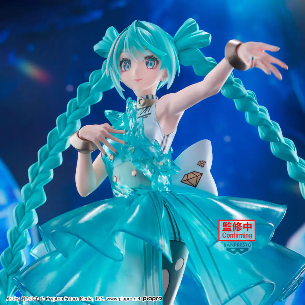 Hatsune Miku EmeraldGem Clearluxe figurină 28cm poza produsului