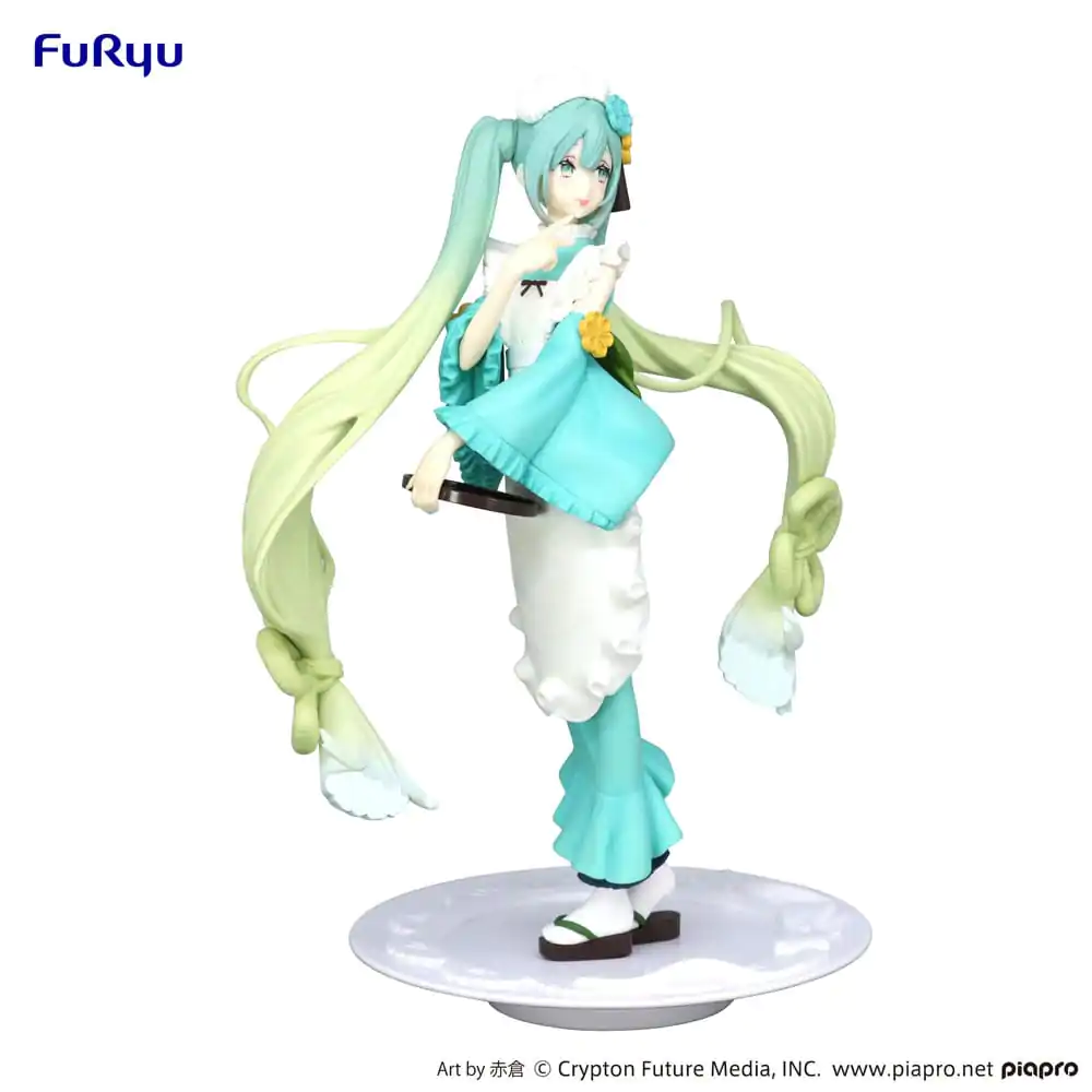 Hatsune Miku Exceed Creative Statuie PVC Matcha Green Tea Parfait Mint Ver. 21 cm poza produsului