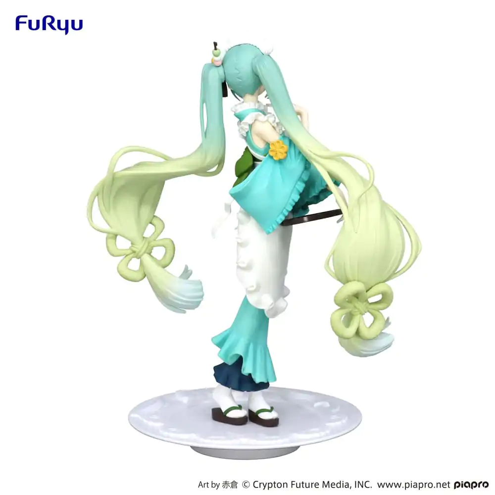 Hatsune Miku Exceed Creative Statuie PVC Matcha Green Tea Parfait Mint Ver. 21 cm poza produsului