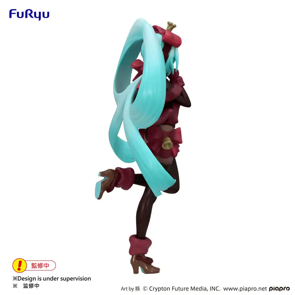 Hatsune Miku Exceed Creative statuie PVC SweetSweets Series Noel Raspberry Ver. 21 cm poza produsului
