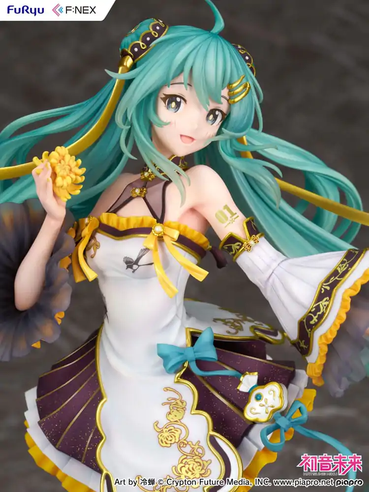 Statuie PVC Hatsune Miku F:NEX 1/7 Hatsune Miku Mid-Autumn Festival Ver. 27 cm poza produsului