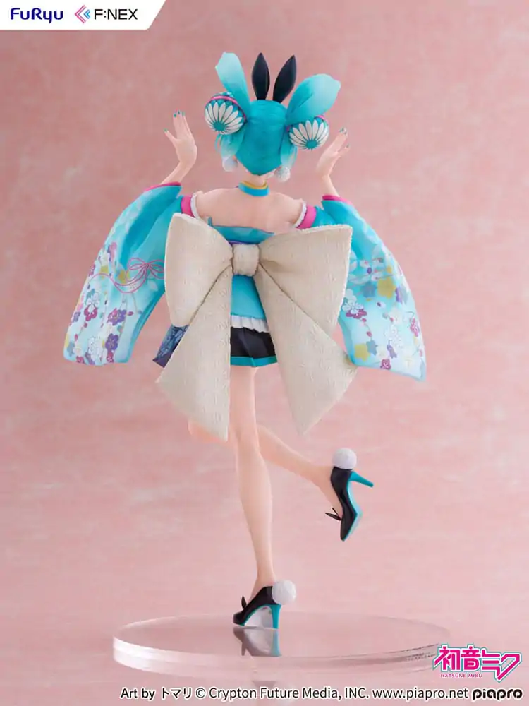 Hatsune Miku F:NEX Statuie PVC 1/7 Hatsune Miku Wa-bunny 27 cm poza produsului