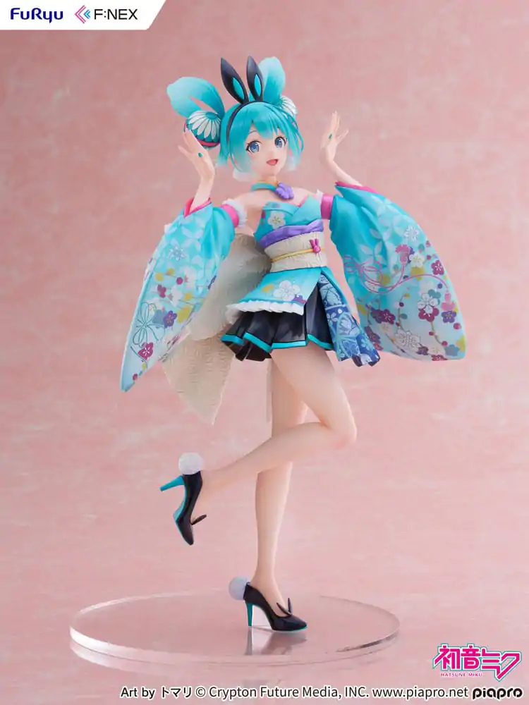 Hatsune Miku F:NEX Statuie PVC 1/7 Hatsune Miku Wa-bunny 27 cm poza produsului